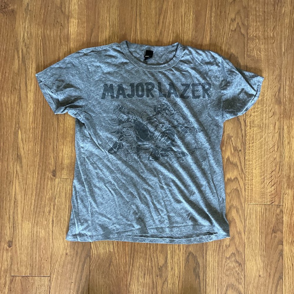 Major Lazer Obey Mad Decent Men’s Medium Band Tee